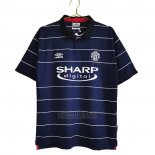 Camiseta Manchester United 2ª Retro 99-00