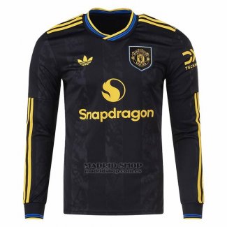 Camiseta Manchester United 3ª Manga Larga 2025-2026