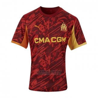 Camiseta Olympique Marsella Portero 2025-2026 Rojo