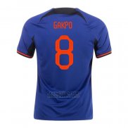 Camiseta Paises Bajos Jugador Gakpo 2ª 2022