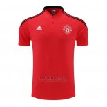 Camiseta Polo del Manchester United 2022-2023 Rojo