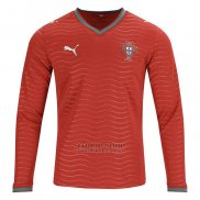Camiseta Portugal 1ª Manga Larga 2026