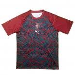 Camiseta Pre Partido del Portugal 2026 Rojo