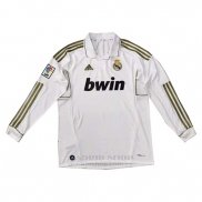 Camiseta Real Madrid 1ª Manga Larga Retro 2012