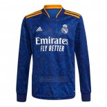 Camiseta Real Madrid 2ª Manga Larga 2021-2022