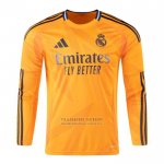 Camiseta Real Madrid 2ª Manga Larga 2024-2025