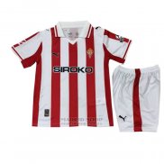 Camiseta Sporting de Gijon 1ª Nino 2025-2026