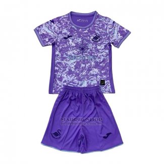 Camiseta Swansea City 3ª Nino 2024-2025