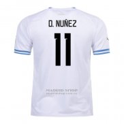 Camiseta Uruguay Jugador D.Nunez 2ª 2022