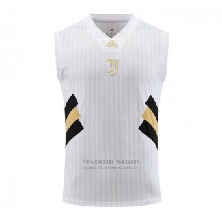 Camiseta de Entrenamiento Juventus Sin Mangas 2023-2024 Blanco
