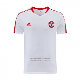 Camiseta de Entrenamiento Manchester United 2023-2024 Blanco