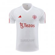 Camiseta de Entrenamiento Manchester United 2023-2024 Blanco