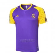 Camiseta de Entrenamiento Real Madrid 2024-2025 Purpura