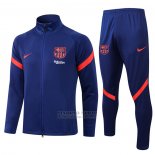 Chandal de Chaqueta del Barcelona 2021-2022 Azul