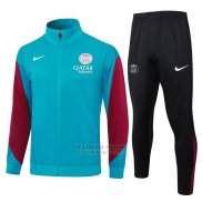 Chandal de Chaqueta del Paris Saint-Germain Nino 2024-2025 Azul