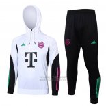 Chandal de Sudadera del Bayern Munich Nino 2023-2024 Blanco