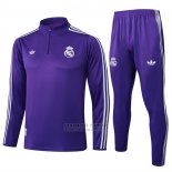 Chandal de Sudadera del Real Madrid 2025-2026 Purpura