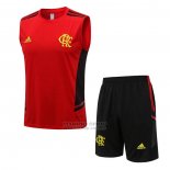 Chandal del Flamengo Sin Mangas 2022-2023 Rojo