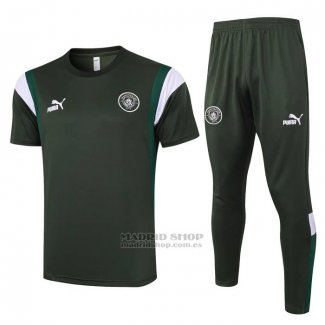 Chandal del Manchester City Manga Corta 2023-2024 Verde