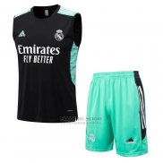 Chandal del Real Madrid Sin Mangas 2022-2023 Negro