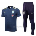 Conjunto Polo del Brasil 2022-2023 Azul