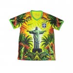 Tailandia Camiseta Brasil Jesus 2025-2026 Amarillo Verde