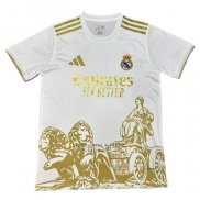 Tailandia Camiseta Real Madrid Special 2024-2025 Blanco Amarillo