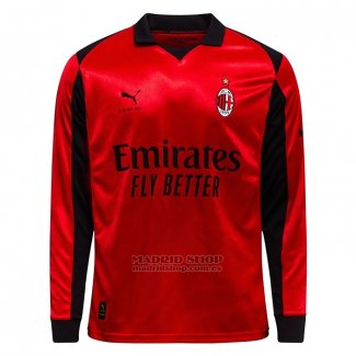Camiseta AC Milan 4ª Manga Larga 2025-2026