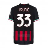 Camiseta AC Milan Jugador Krunic 1ª 2022-2023