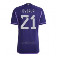 Camiseta Argentina Jugador Dybala 2ª 2022