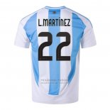 Camiseta Argentina Jugador L.Martinez 1ª 2024