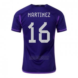 Camiseta Argentina Jugador Martinez 2ª 2022