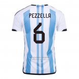 Camiseta Argentina Jugador Pezzella 1ª 2022