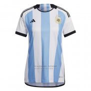 Camiseta Argentina 1ª Mujer 2022