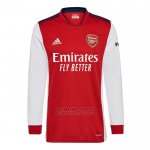 Camiseta Arsenal 1ª Manga Larga 2021-2022