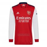 Camiseta Arsenal 1ª Manga Larga 2021-2022