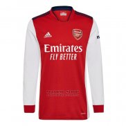 Camiseta Arsenal 1ª Manga Larga 2021-2022
