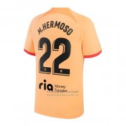 Camiseta Atletico Madrid Jugador M.Hermoso 3ª 2022-2023