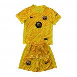Camiseta Barcelona Portero 1ª Nino 2024-2025