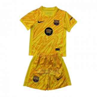 Camiseta Barcelona Portero 1ª Nino 2024-2025
