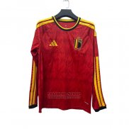 Camiseta Belgica 1ª Manga Larga 2026