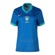 Camiseta Brasil 2ª Mujer 2024