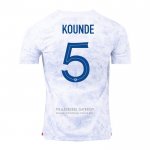Camiseta Francia Jugador Kounde 2ª 2022