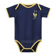 Camiseta Francia 1ª Bebe 2022