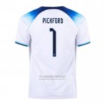 Camiseta Inglaterra Jugador Pickford 1ª 2022