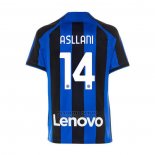 Camiseta Inter Milan Jugador Asllani 1ª 2022-2023