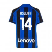 Camiseta Inter Milan Jugador Asllani 1ª 2022-2023