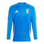 Camiseta Italia 1ª Manga Larga 2024-2025 (2XL-4XL)
