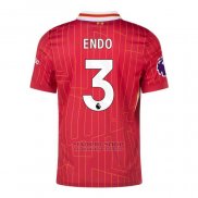 Camiseta Liverpool Jugador Endo 1ª 2024-2025
