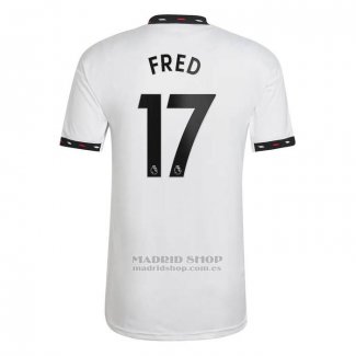 Camiseta Manchester United Jugador Fred 2ª 2022-2023